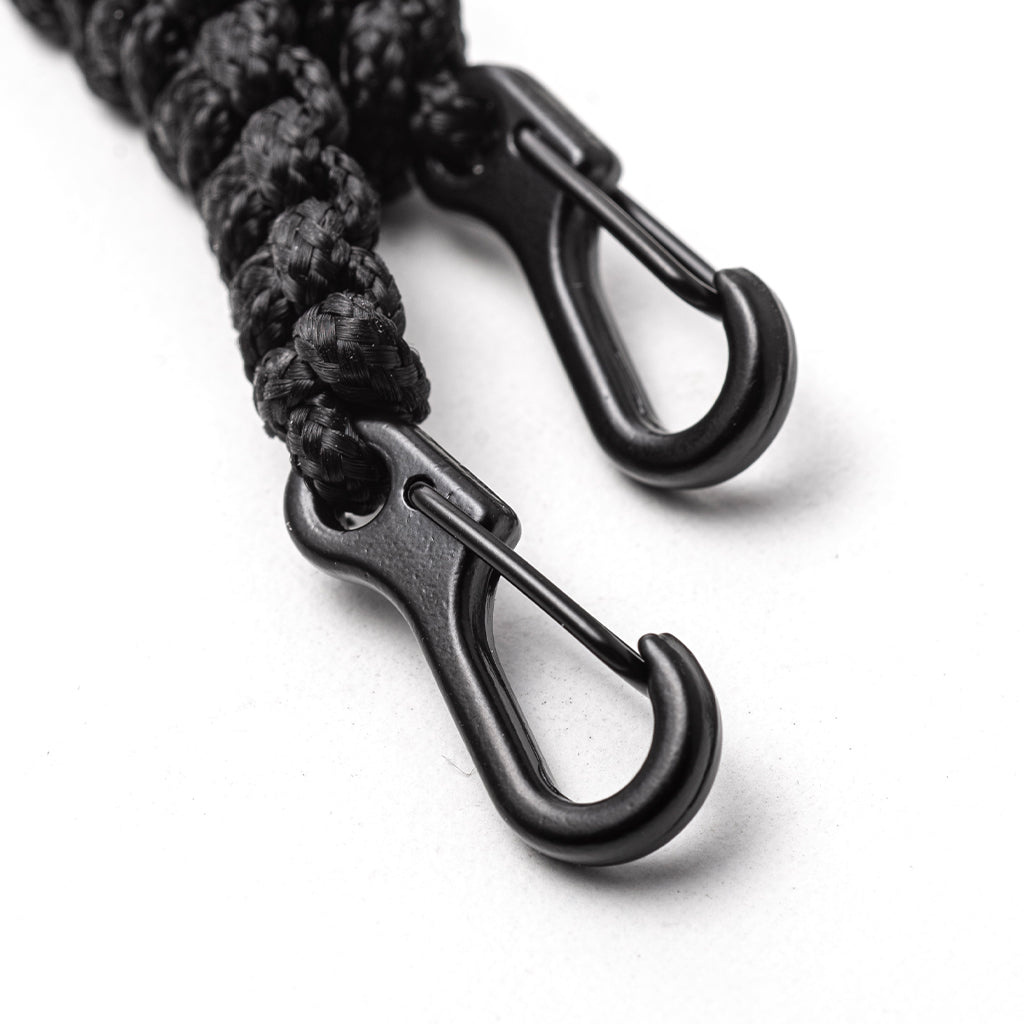 Dango Neck Lanyard cordino collo nero paracord 20ft