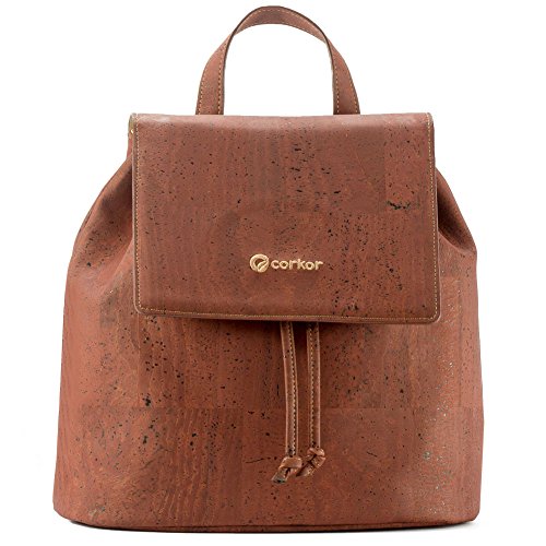 Corkor Bags zaino sughero rosso vegan tracolla
