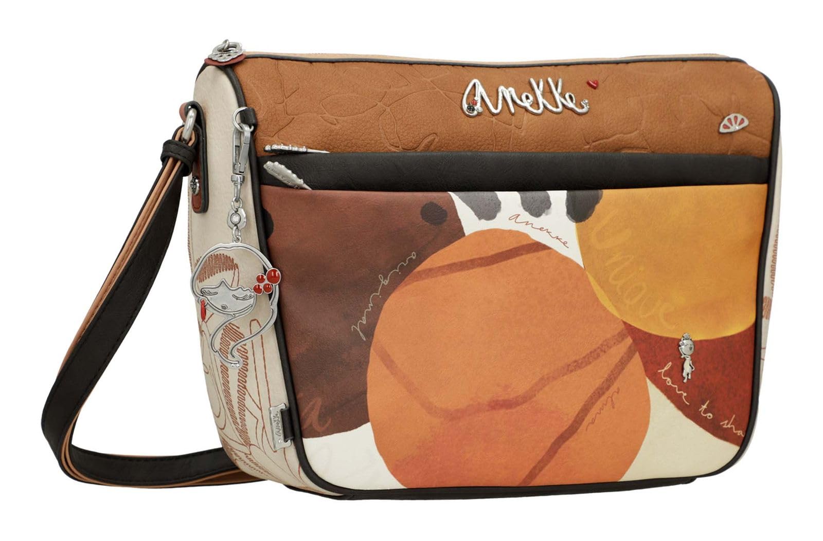 Anekke Alegria borsa a tracolla grande sole 31 cm