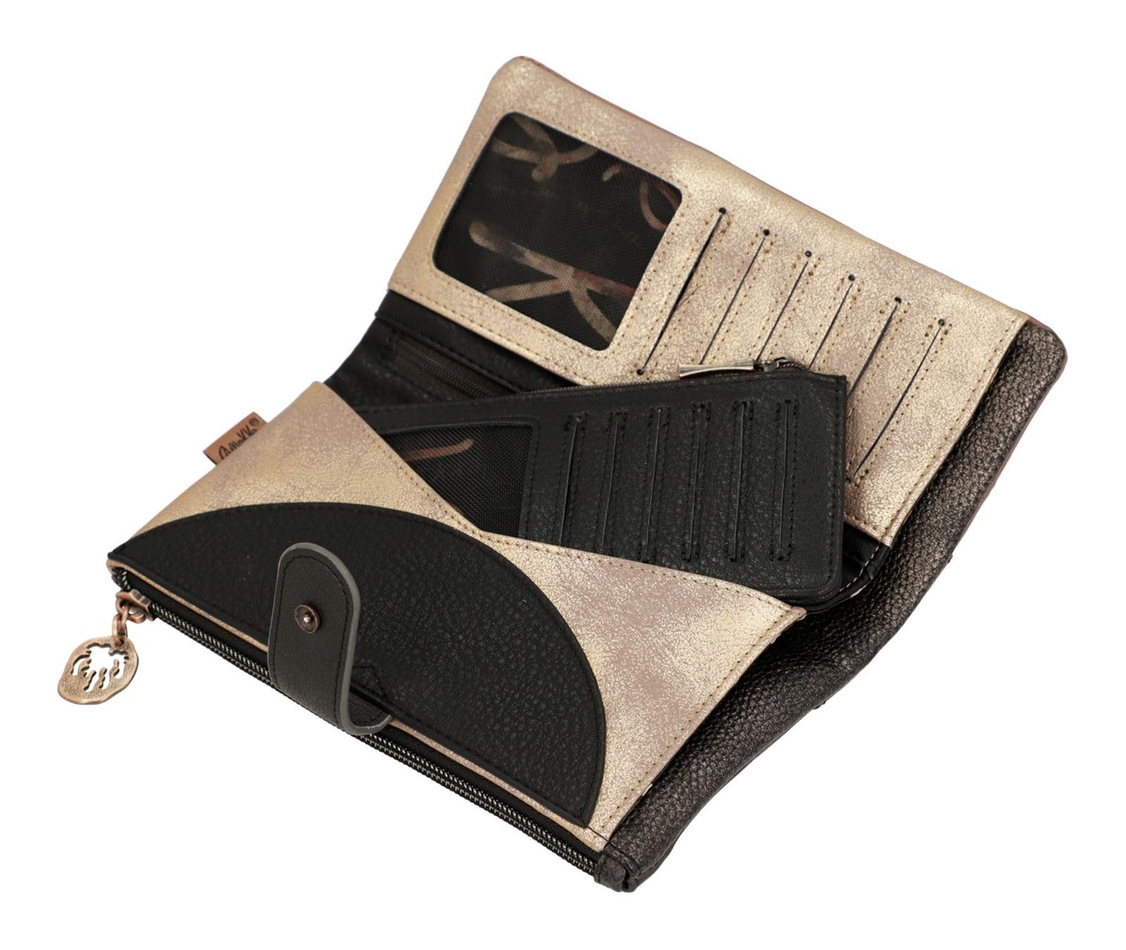 Anekke Dreamverse portafoglio RFID grande 21x10 cm