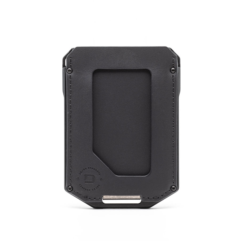 Dango M4 Maverick portafoglio Jet Black titanio RFID 9 carte