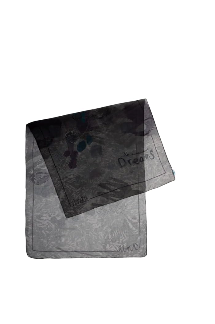Anekke Evolution fazzoletto grigio stampa donna