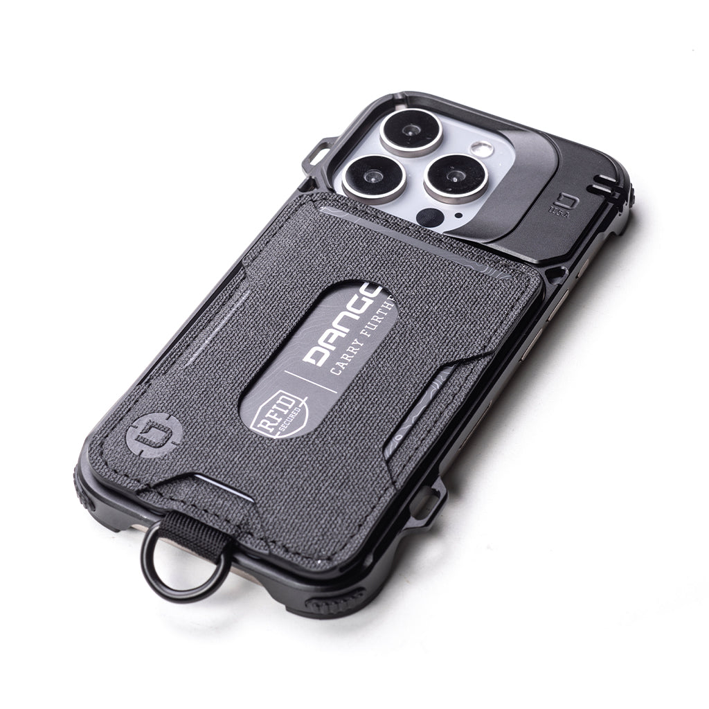 Dango S1 Stealth portafoglio MagSafe nero 7 carte DTEX