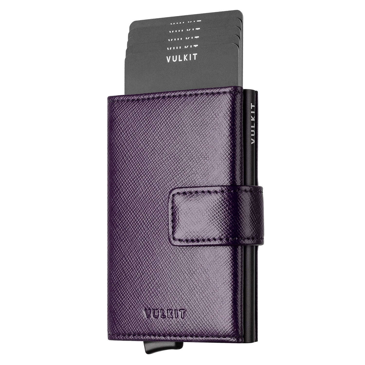 VULKIT VC204 Cross Wine Portafoglio Carte RFID