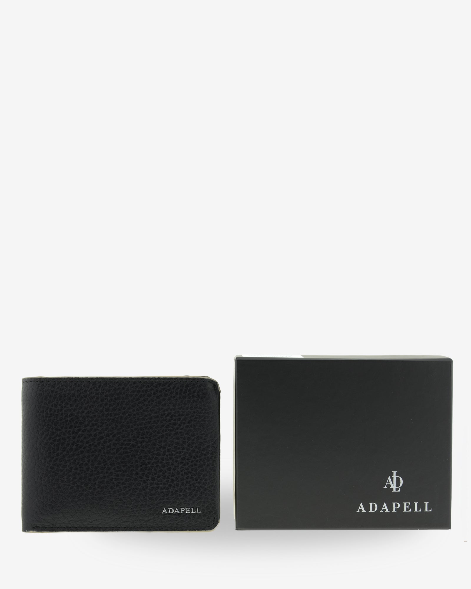 Adapell Nexo 1672 portafoglio pelle nero RFID