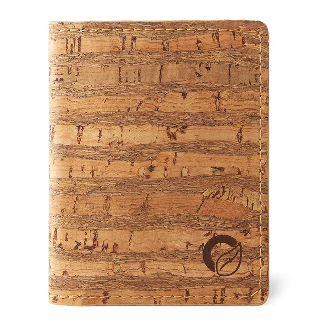 Corkor Wallets portafoglio slim sughero zebra RFID