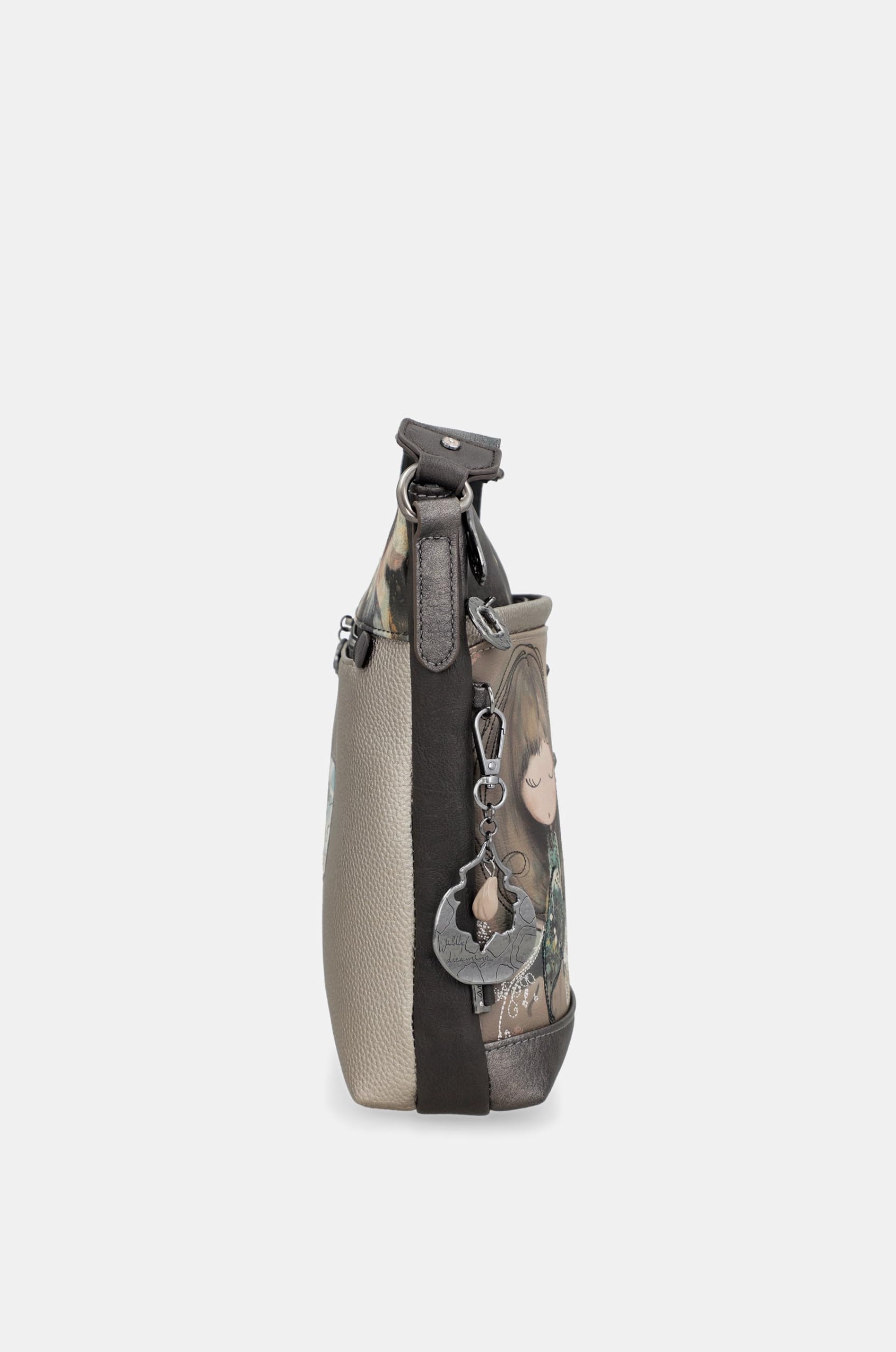 Anekke Real borsa tracolla donna 27x26x8 cm cerniera