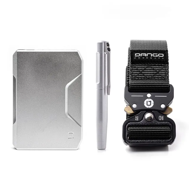 Dango SK1 Slide Kick 1776 Bundle portafoglio Satin Silver