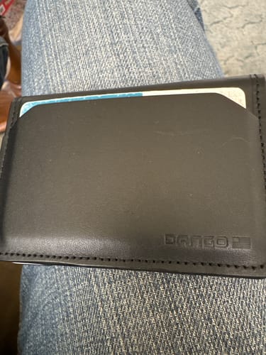 Dango D03 Dapper portafoglio bifold pelle whiskey brown