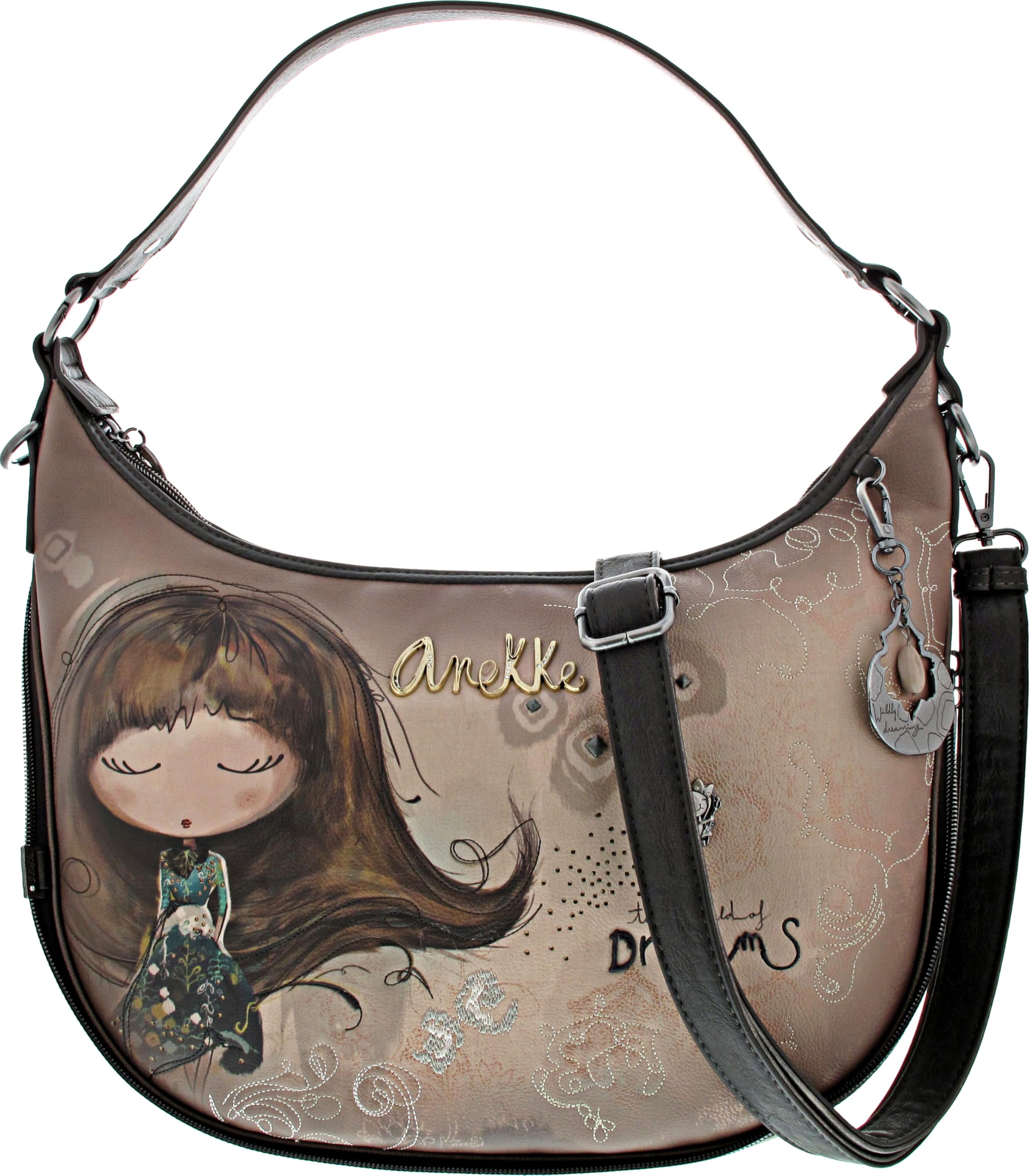 Anekke Real Borsa a Spalla Donna Stampata