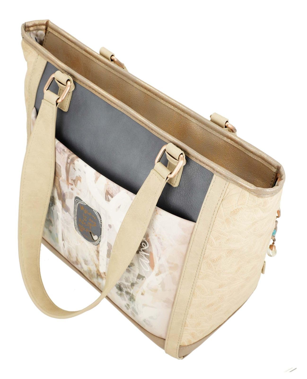 Anekke Memories borsa a spalla grande multicolor