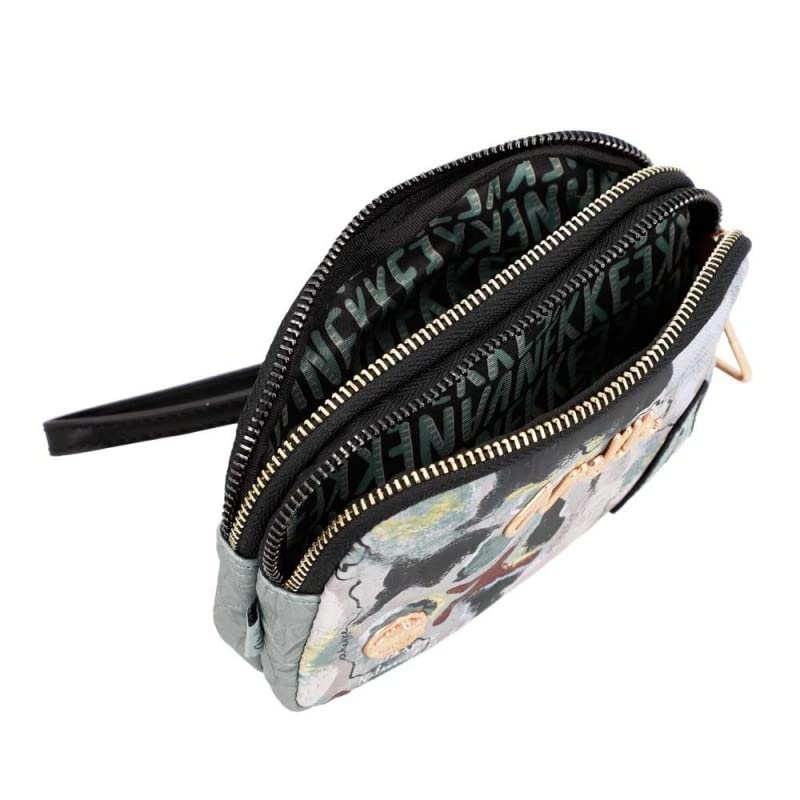 Anekke Nature Woods portatodo 2 zip marrone organizer
