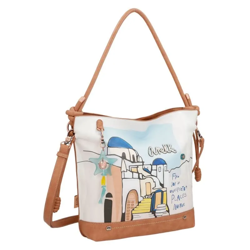 Anekke Mediterranean Sunrise Borsa Spalla PU