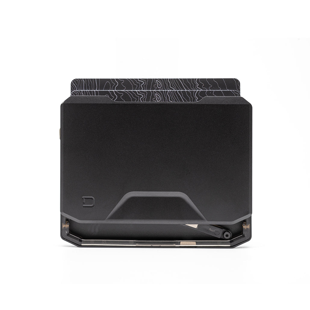 Dango SK1 Slide Kick Portafoglio Alluminio Satin Silver RFID