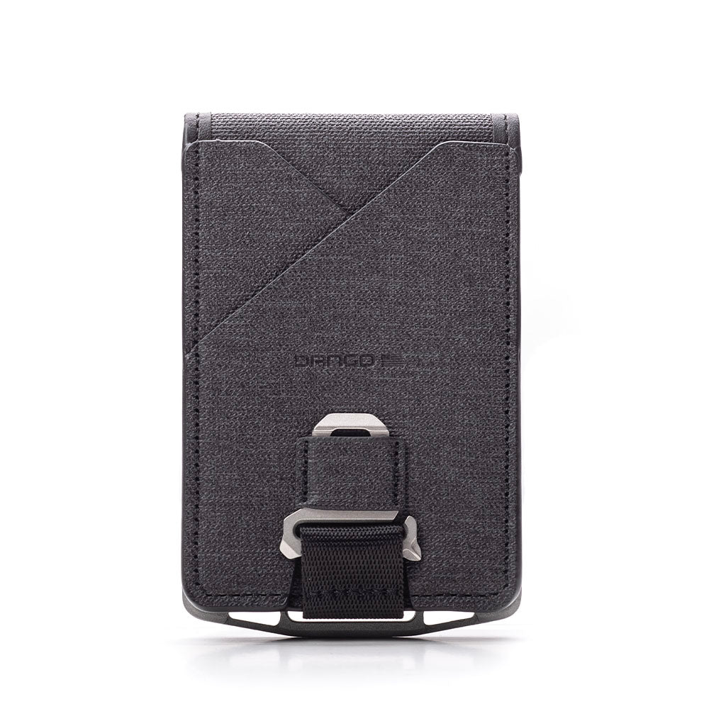 Dango M1 Lite Bifold portafoglio nero blackout RFID 13 carte