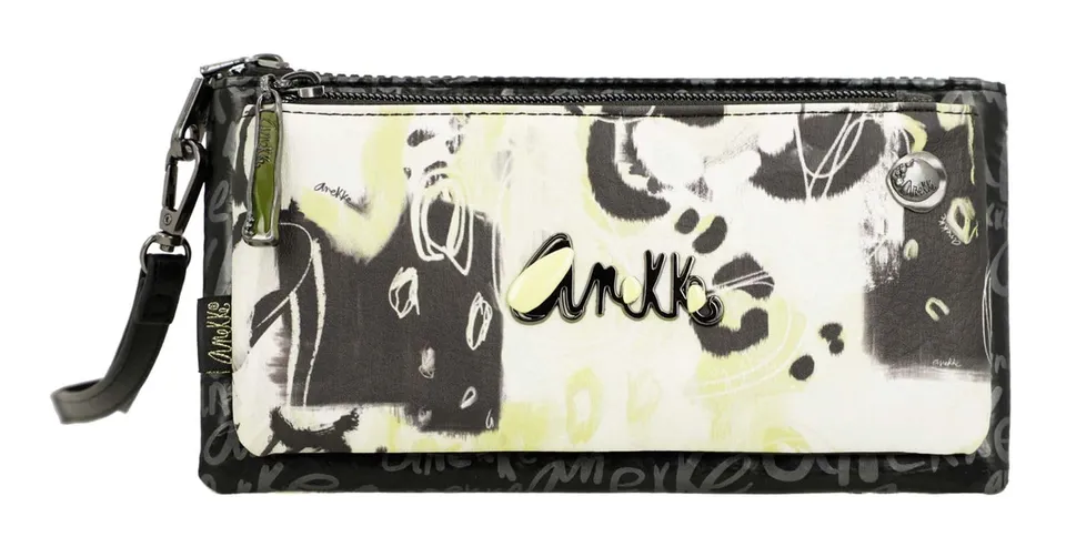 Anekke Nature Towanda portafoglio pochette mano 22x11 stampato