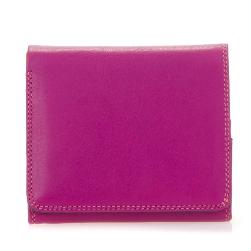 Mywalit Milano Bi-Fold Portafoglio Pelle Sangria Multi