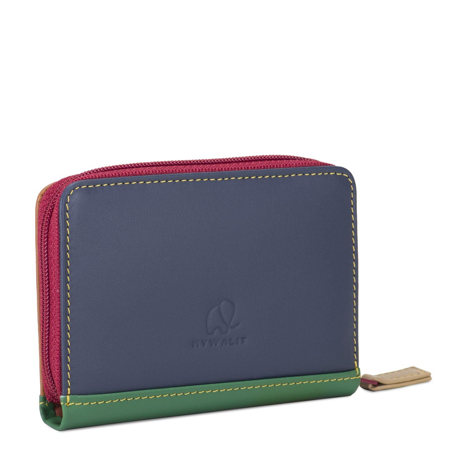 Mywalit Milano 328-174 portacarte zip ventaglio bosco