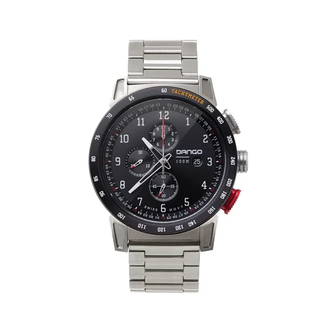 Dango CR-01 Chrono Orologio acciaio cronografo 45mm