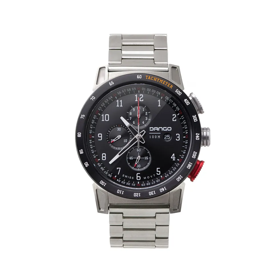 Dango CR-01 Chrono Orologio acciaio cronografo 45mm