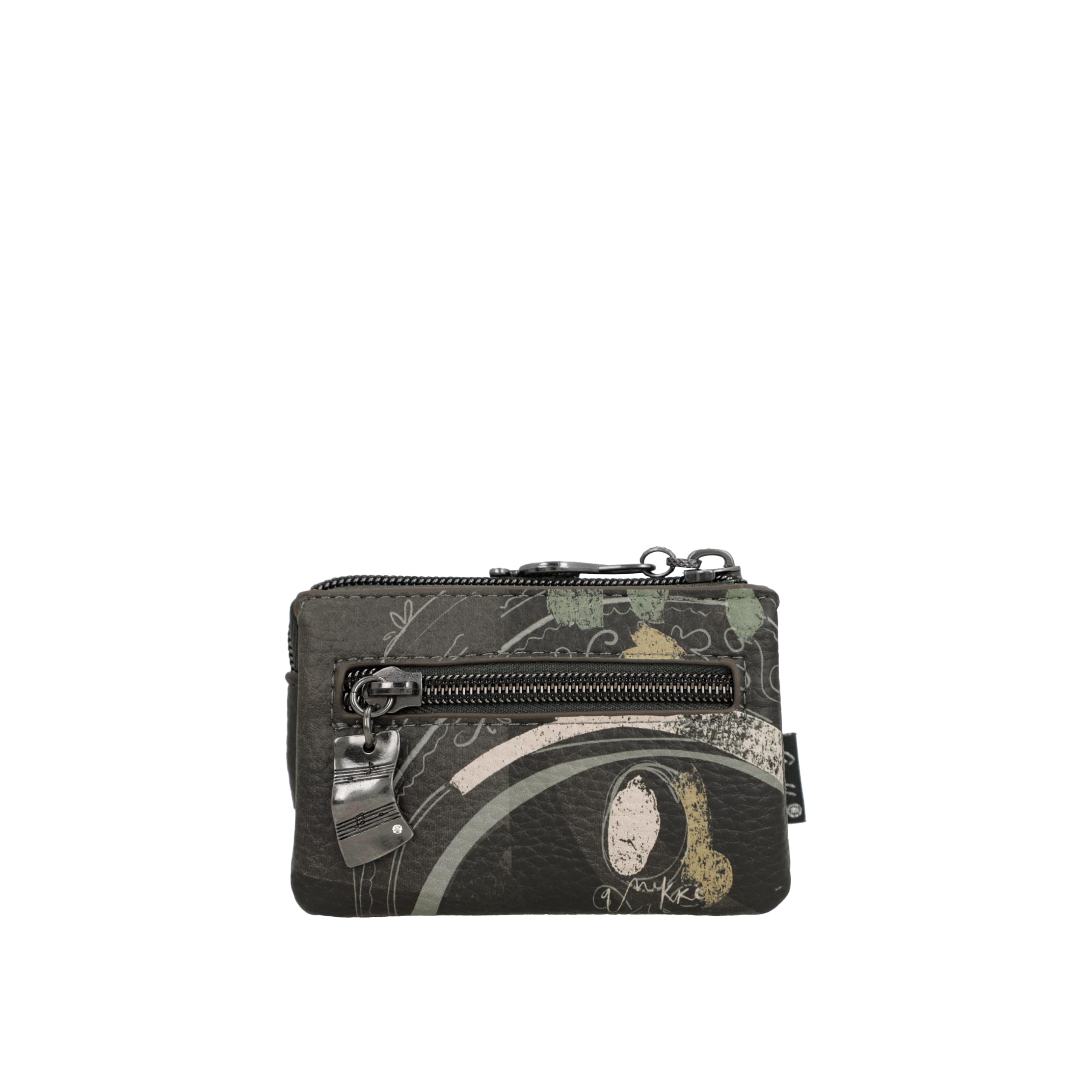 Anekke Orchestra Portachiavi 3 Scomparti Grigio 12 cm