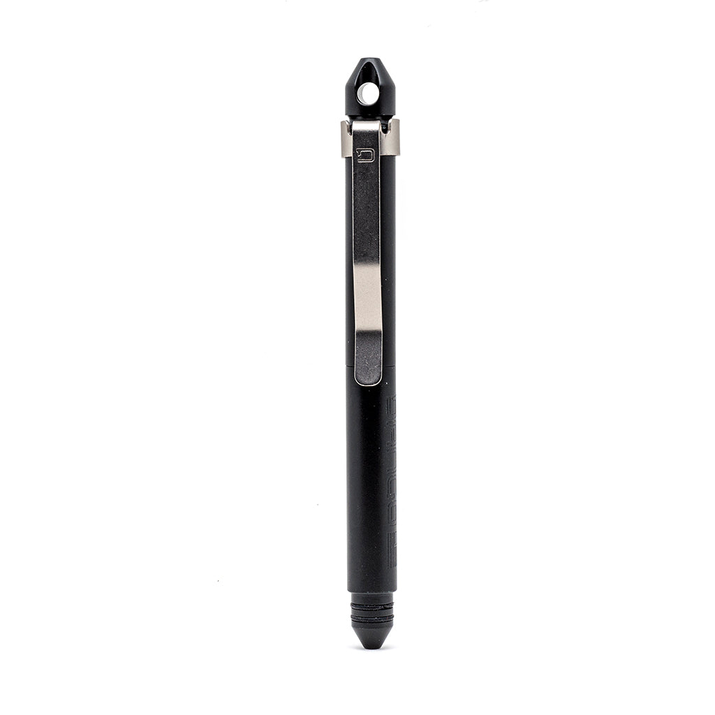 Dango Mini Pen penna tascabile alluminio Jet Black