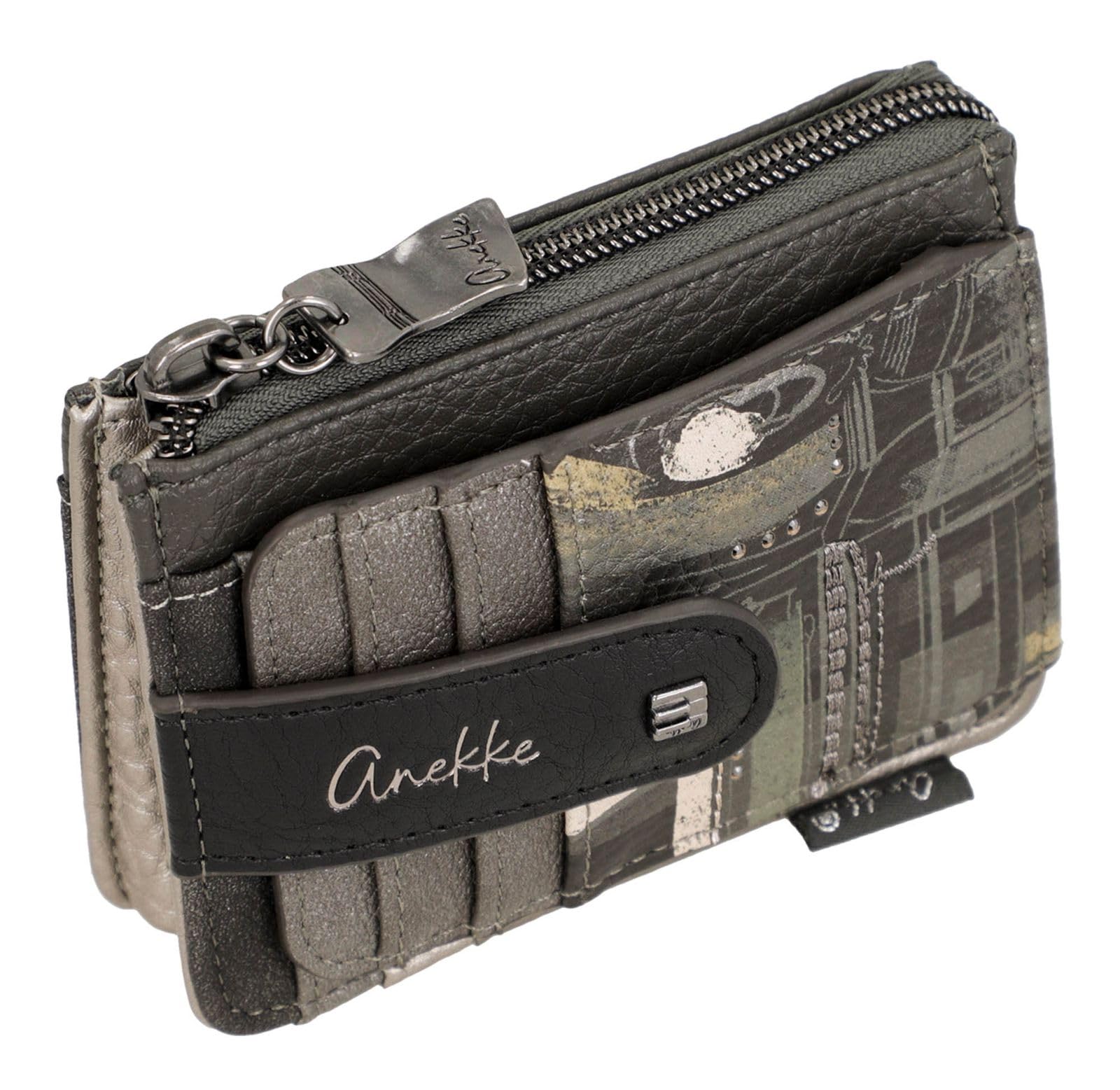 Anekke Melody Portatessere Grande con Zip Monete