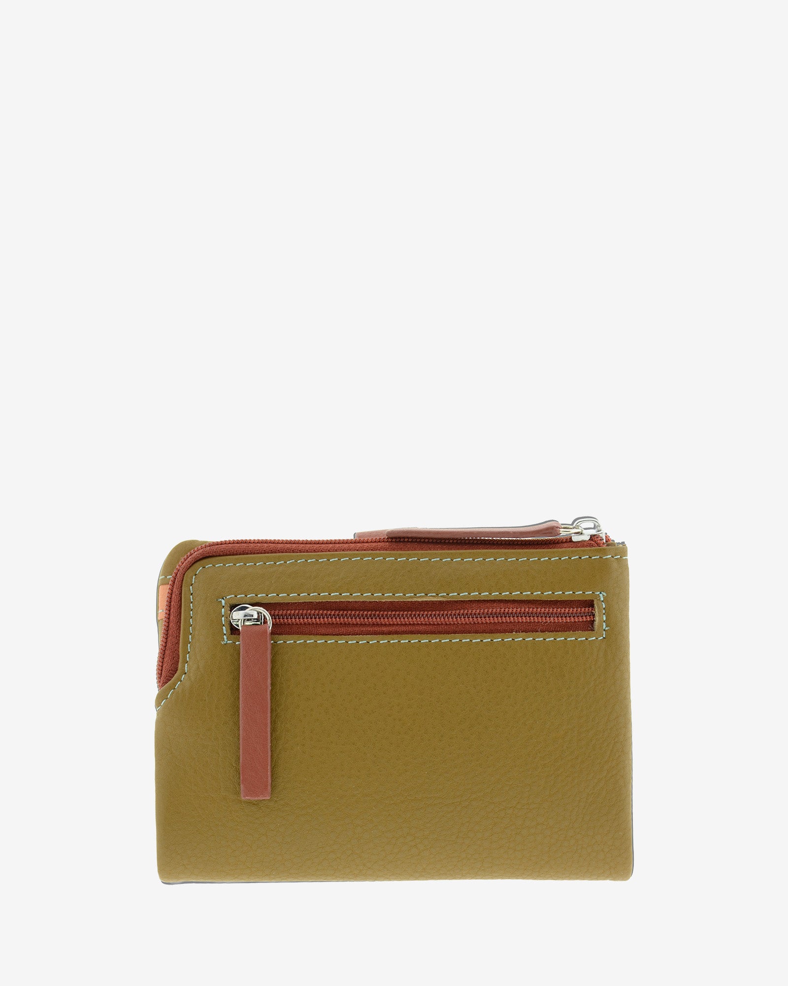 Adapell Brisa 4249 portafoglio donna pelle verde sage
