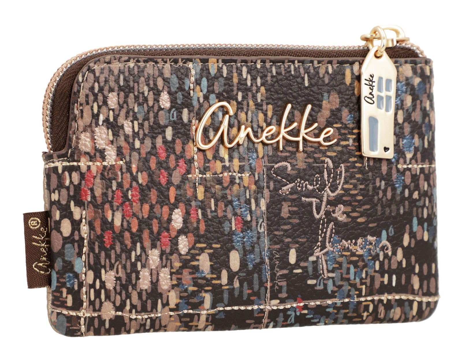 Anekke Blossom Portamonete Piccolo con Cerniera