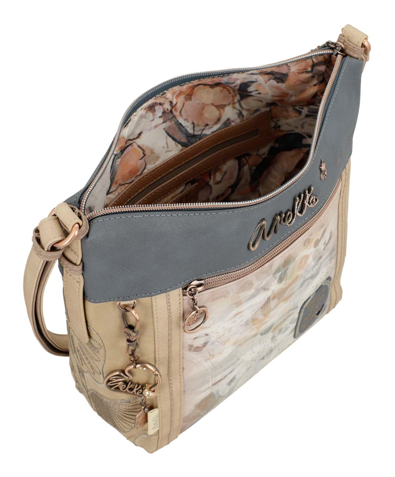 Anekke Stories tracolla piatta 30 cm con scomparti