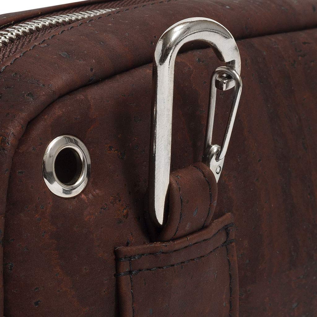 Corkor Bags CK267CC Tracolla Marsupio Marrone Earthen