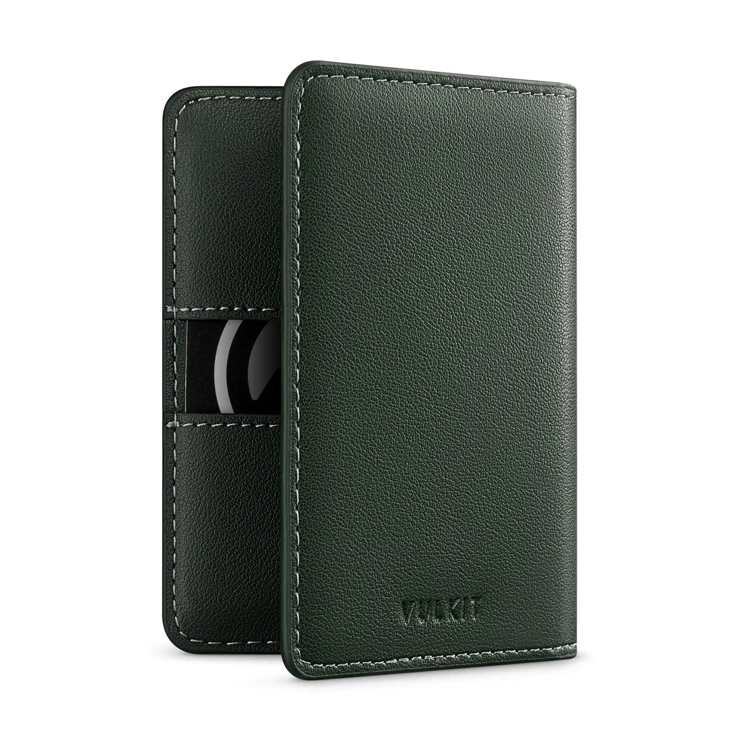 VULKIT Card Holders VW145 portafoglio nero pelle RFID