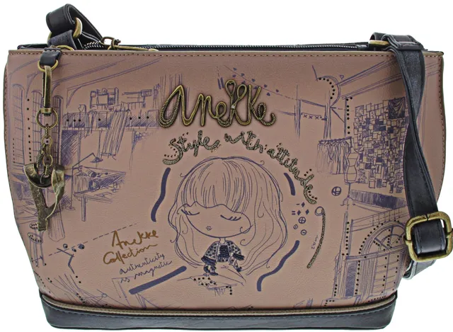 Anekke Studio Tracolla Media Donna Stampata