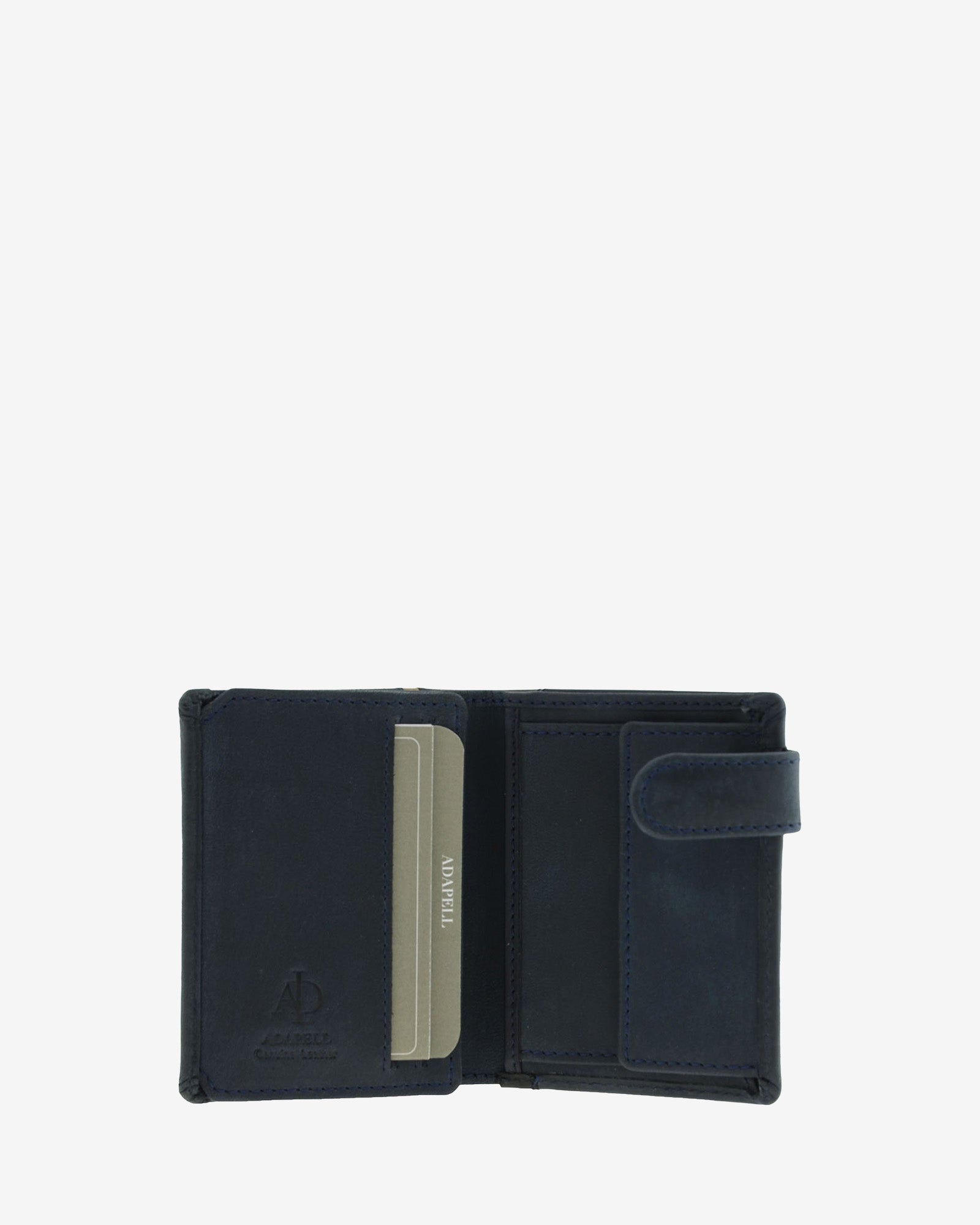 Adapell Oxford 1640 portafoglio uomo pelle nero