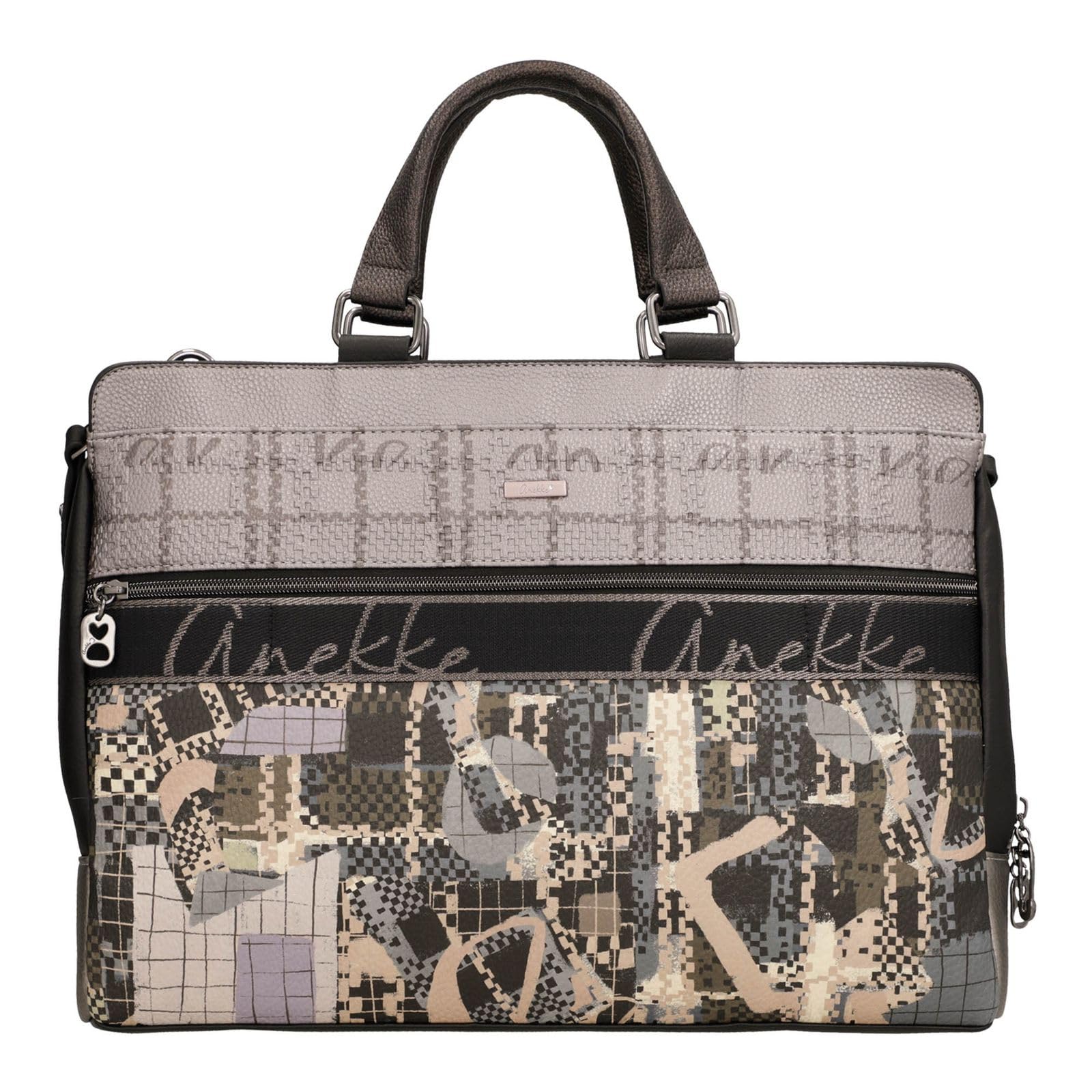Anekke Iron Borsa Ufficio Laptop 41 cm Nero Multicolor