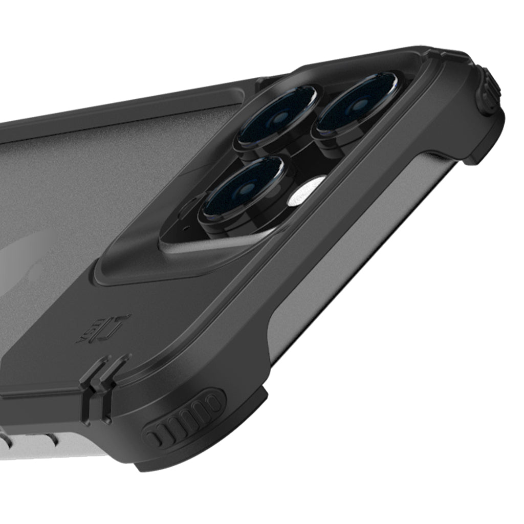 Dango Covert Case iPhone 15 Pro Max cover Jet Black alluminio