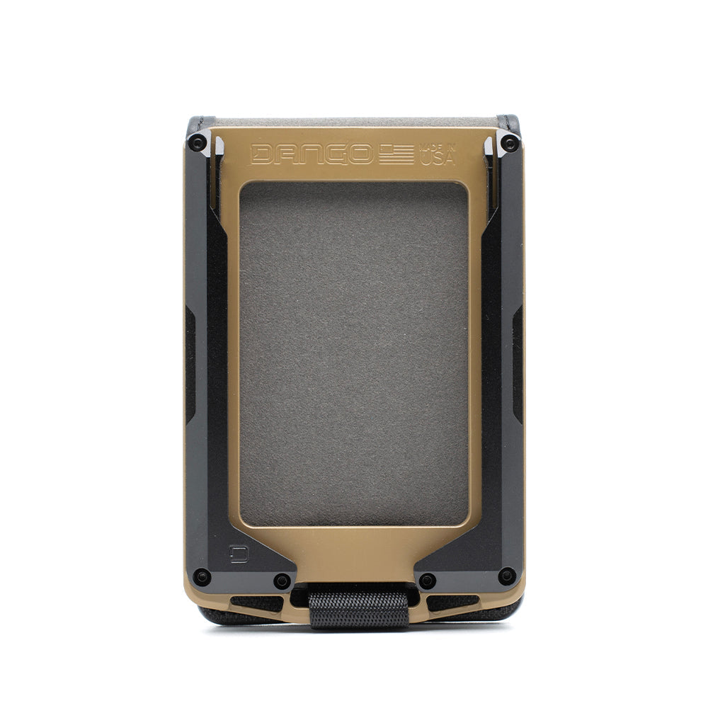 Dango M1 Lite Bifold portafoglio nero blackout RFID 13 carte