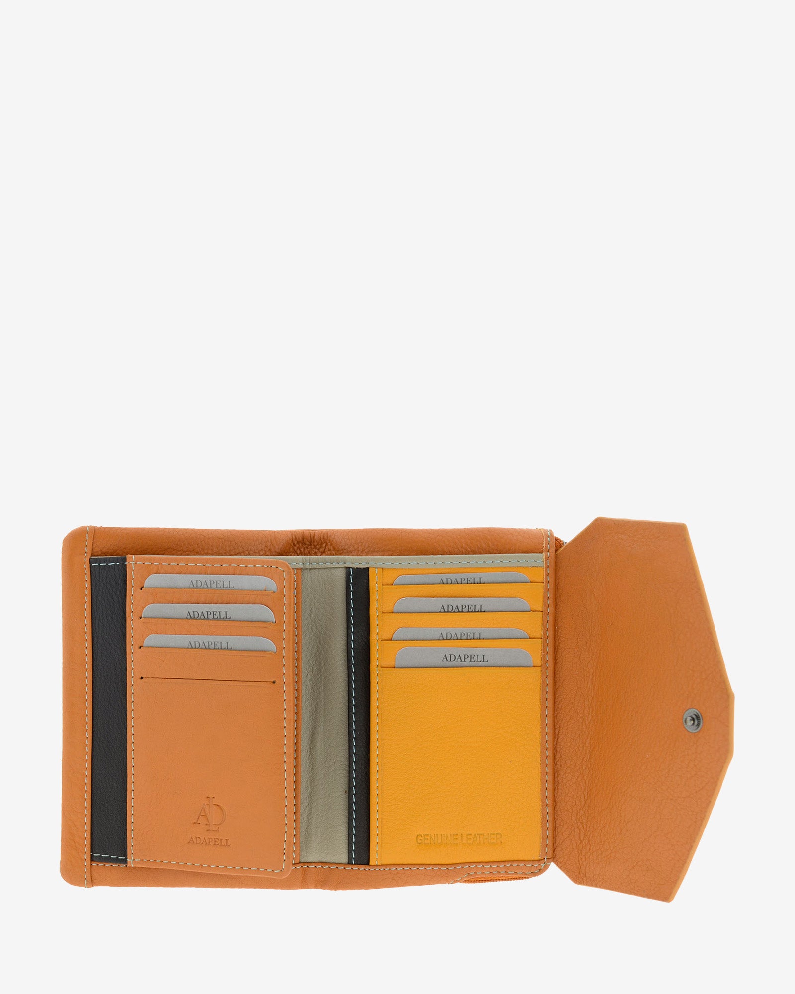 Adapell Annette 4159 portafoglio piccolo pelle cuoio 7 carte