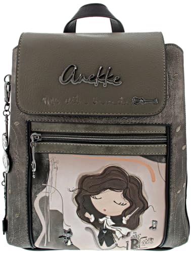 Anekke Orchestra Zaino con Patta Medio con Tasche