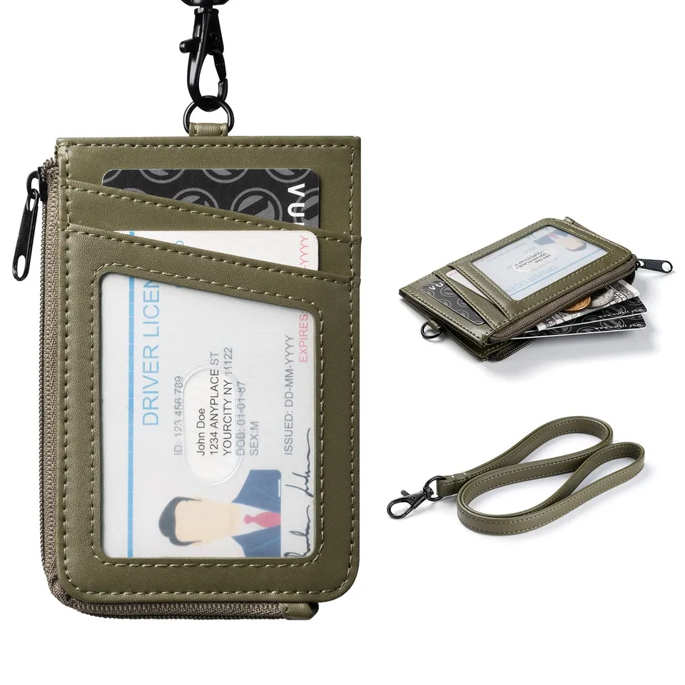 VULKIT ID Card Holders VBH103 porta badge nero RFID cerniera