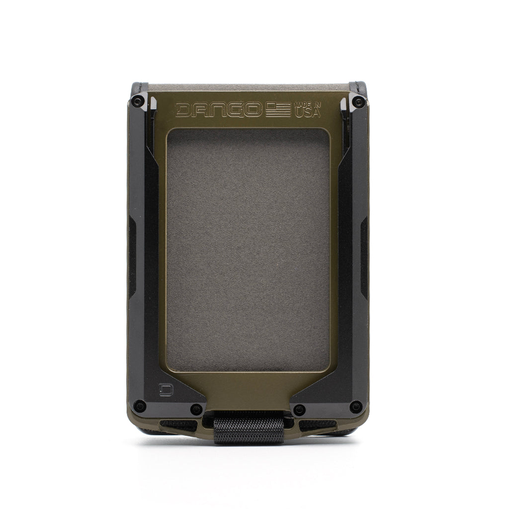 Dango M1 Lite Bifold portafoglio nero blackout RFID 13 carte