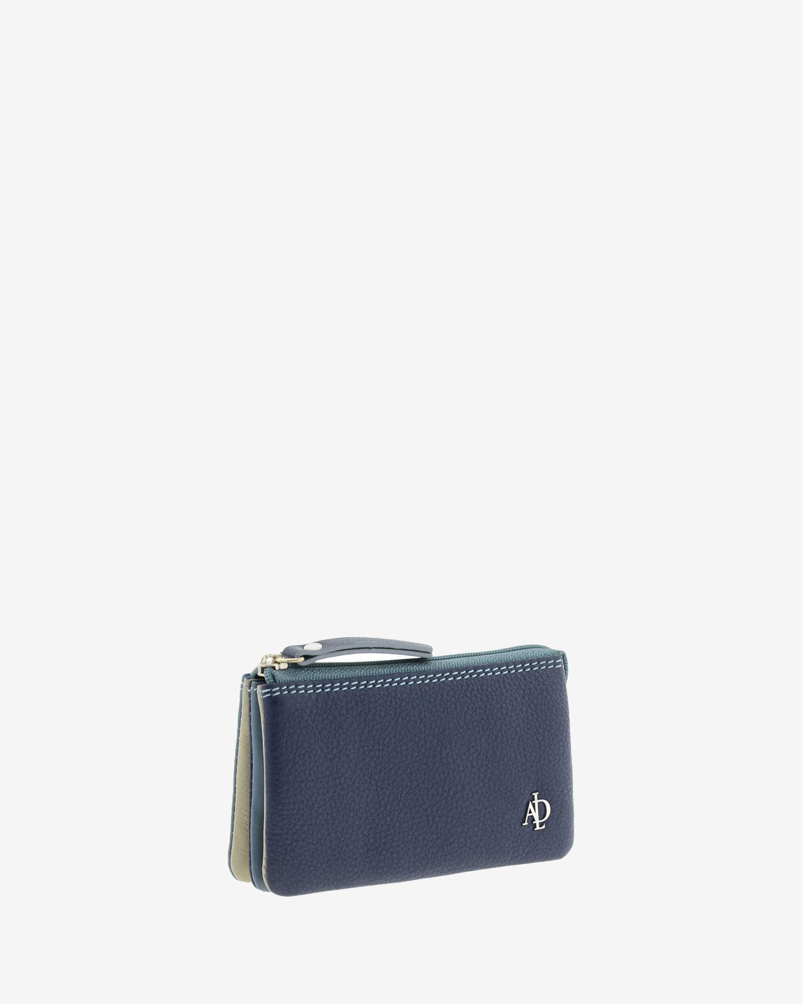 Adapell Wakanda 4215 portamonete pelle marrone zip