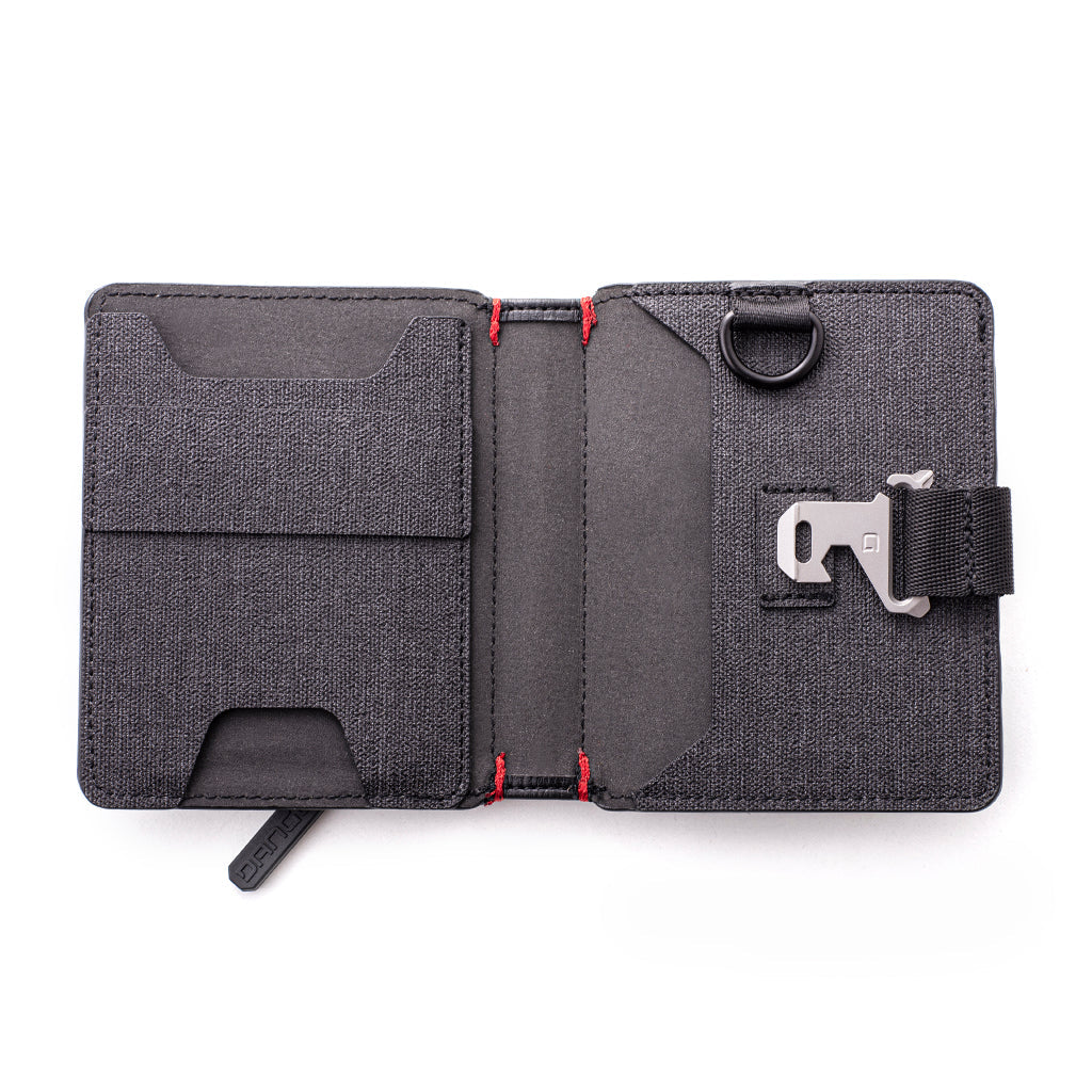 Dango P01 Pioneer Portafoglio viaggio nero DTEX RFID