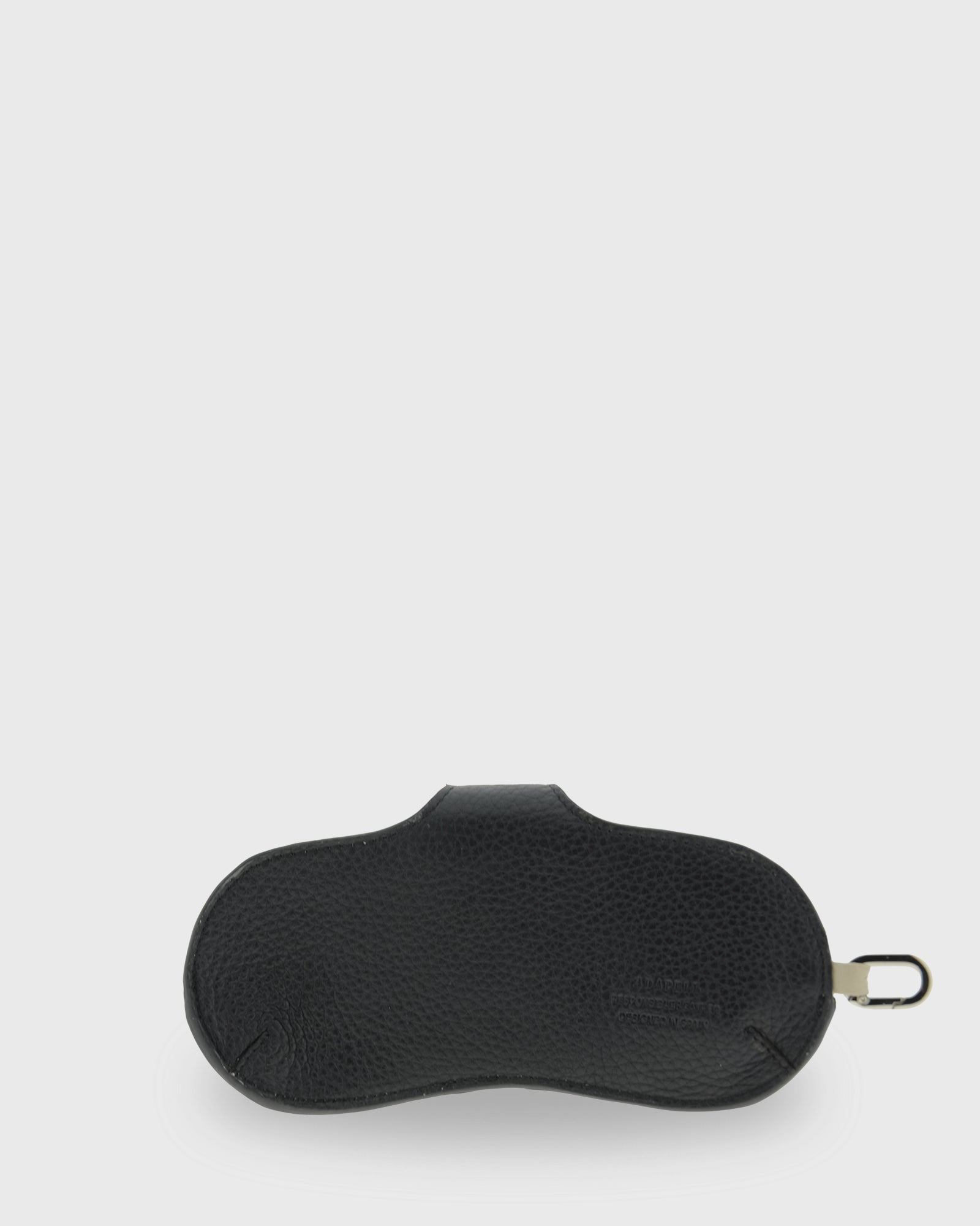 Adapell Nexo 8094 custodia occhiali nera pelle pieno fiore