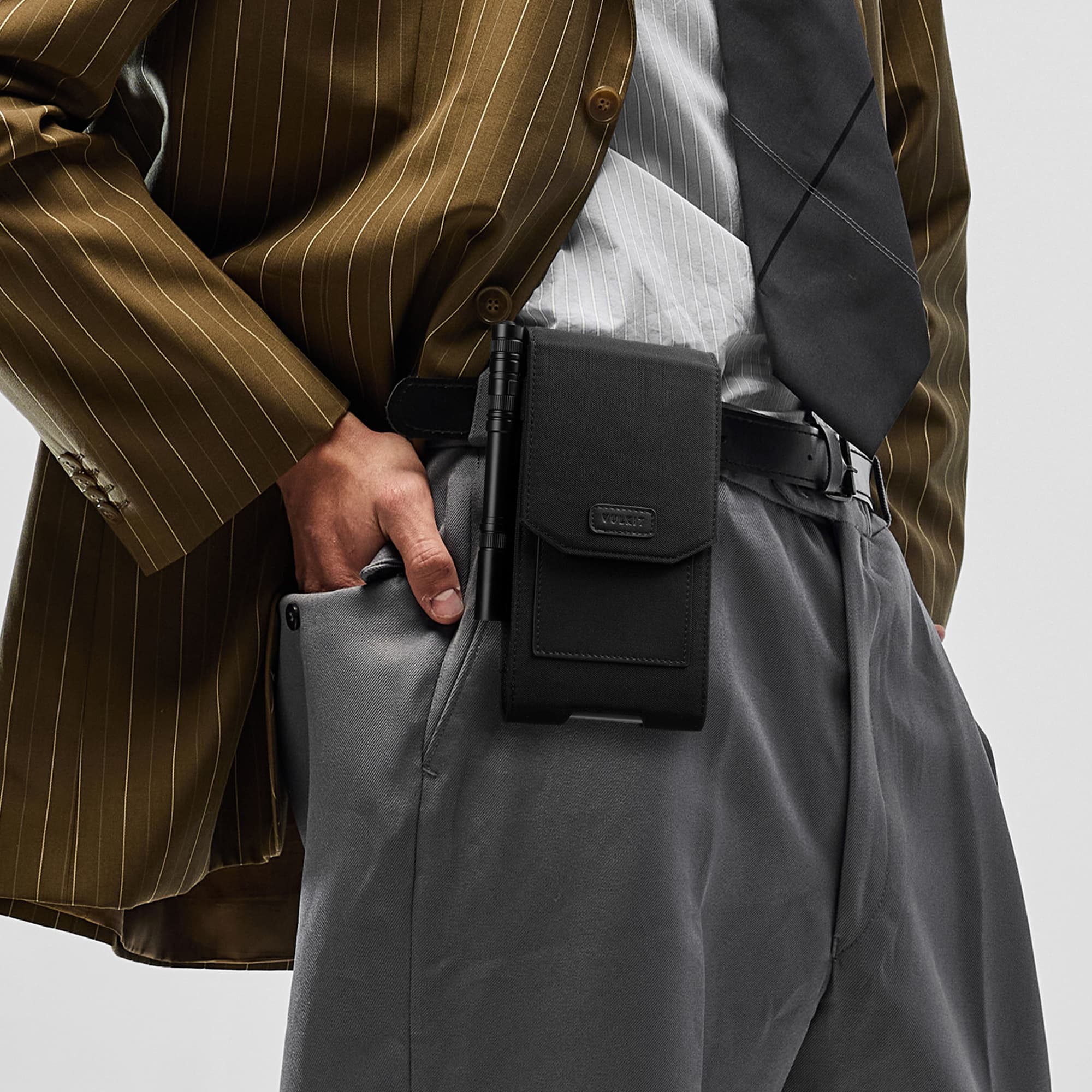 VULKIT Multifunctional VB106 Marsupio Tattico Nero da Cintura
