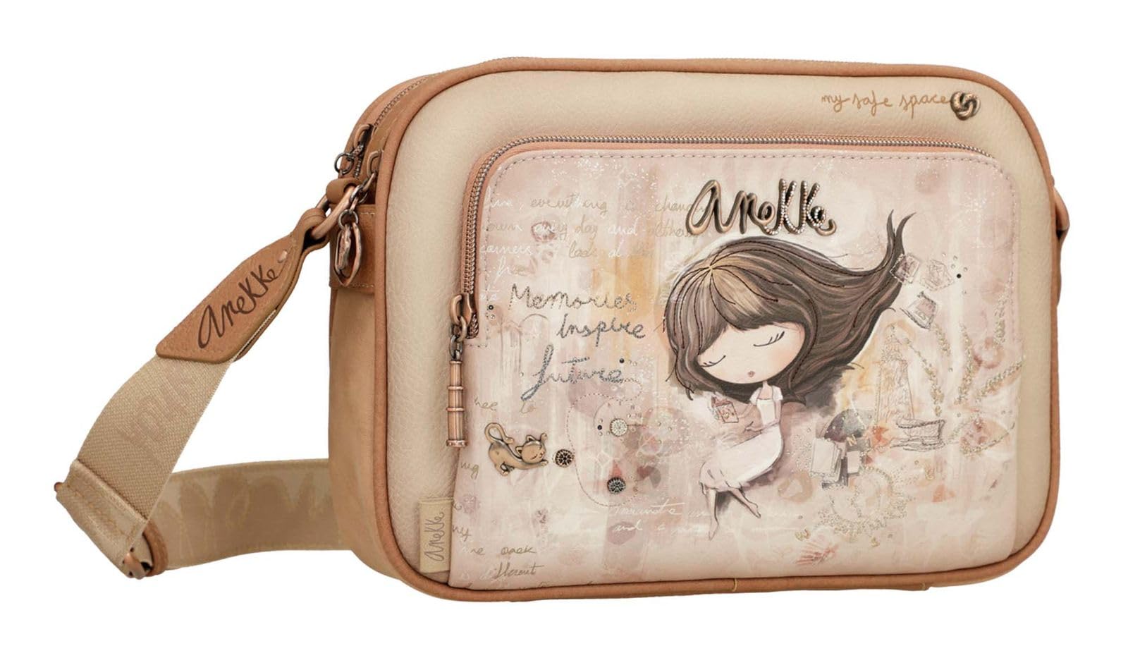 Anekke Memories tracolla media multicolor 26x19,5x6 cm