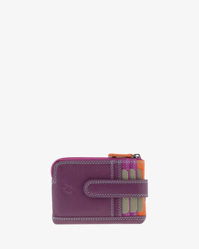 Adapell 8036-C portamonete portacarte donna Nero doppia zip