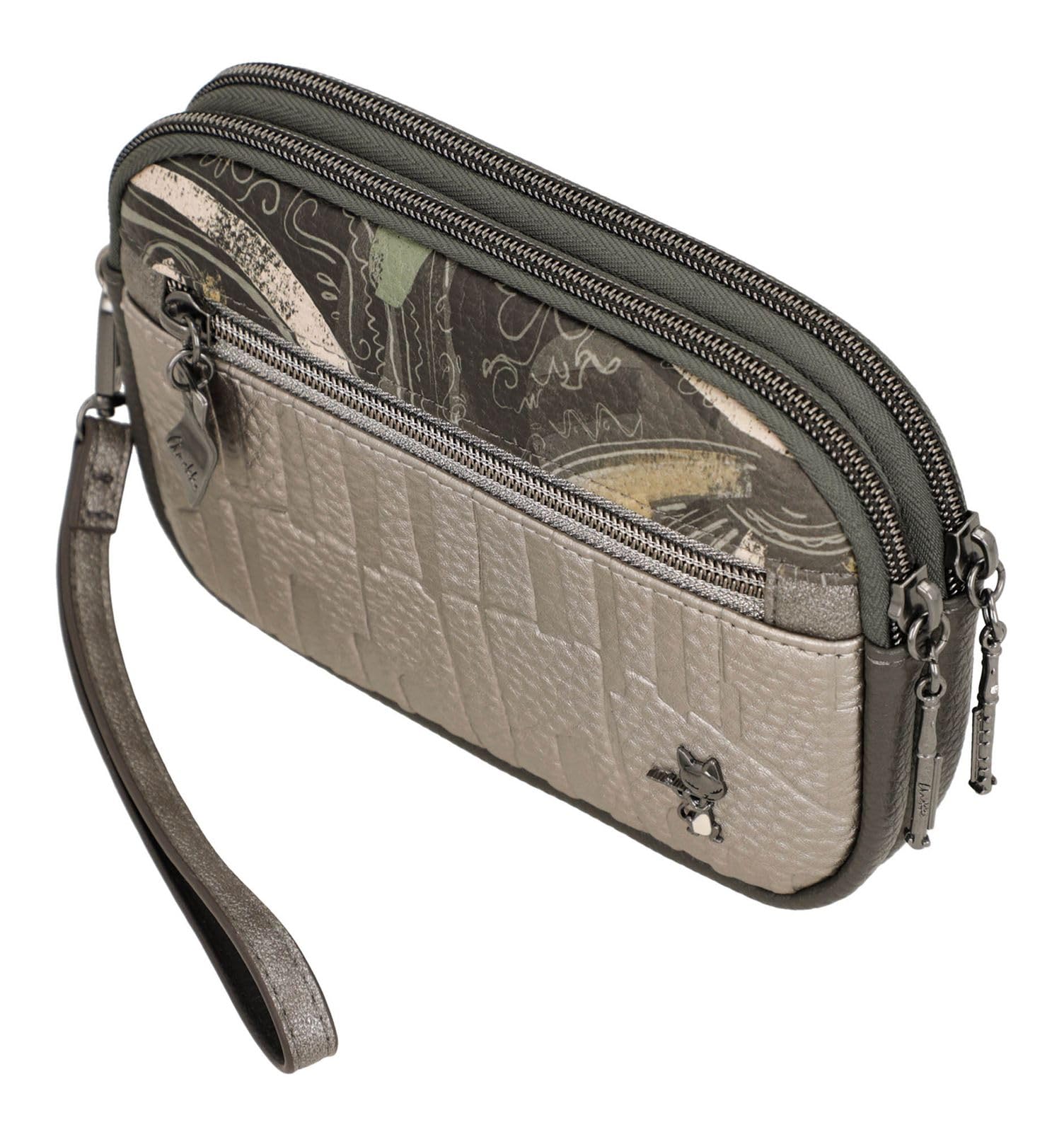 Anekke Orchestra Beauty Case Pochette Doppia Cerniera
