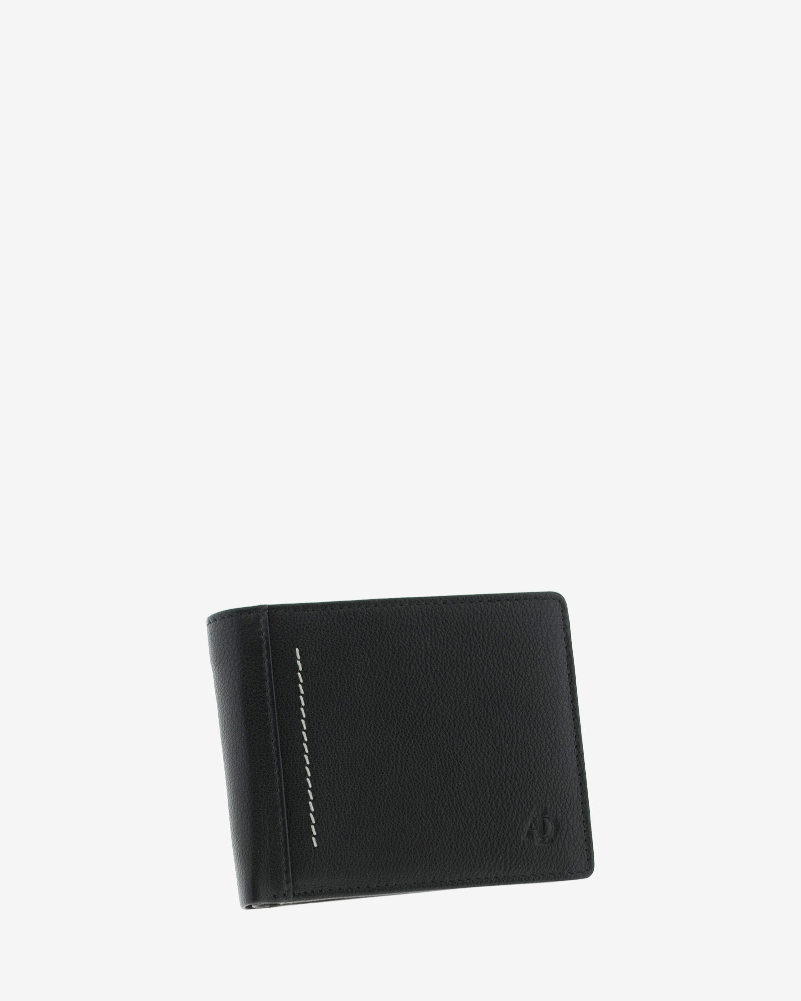 Adapell Maxwell 1658 portafoglio pelle nero RFID 7 carte