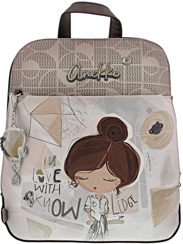 Anekke Sophia Zaino Medio Donna Stampa Geometrica